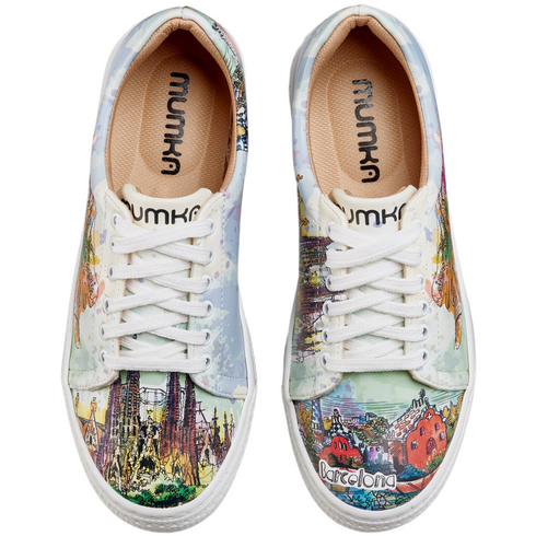 Sneakersy - Barcelona wg Gaudiego