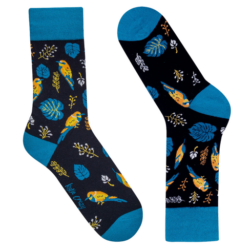 Skarpetki w Niebieskie Ptaki 36-40