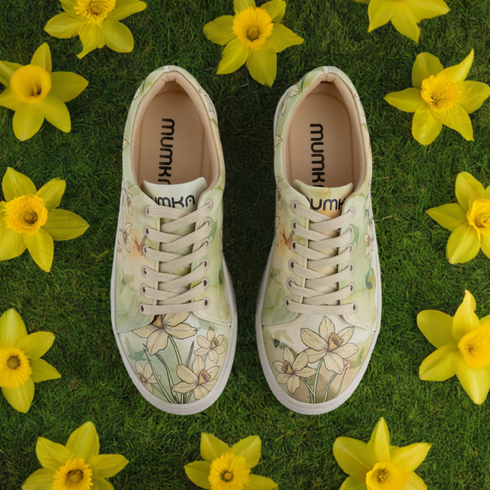 Sneakersy Wiosenne kwiaty