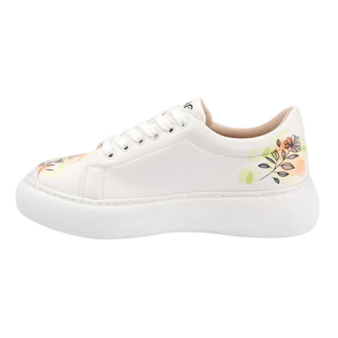 Sneakersy na platformie - Kwiaty na Akwarelach