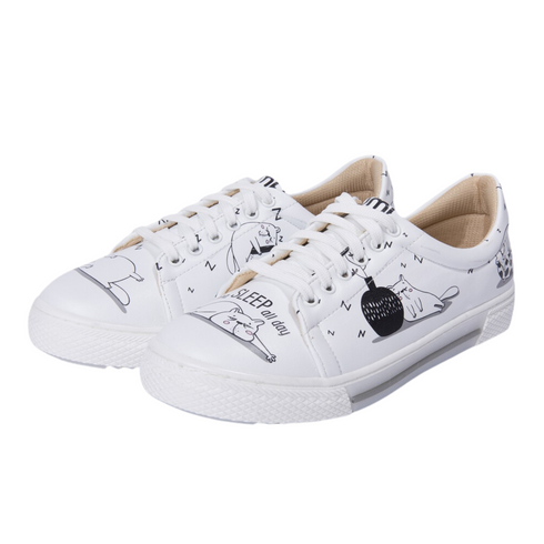 Sneakersy - Kot śpioch