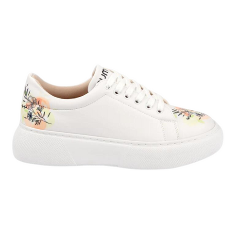 Sneakersy na platformie - Kwiaty na Akwarelach