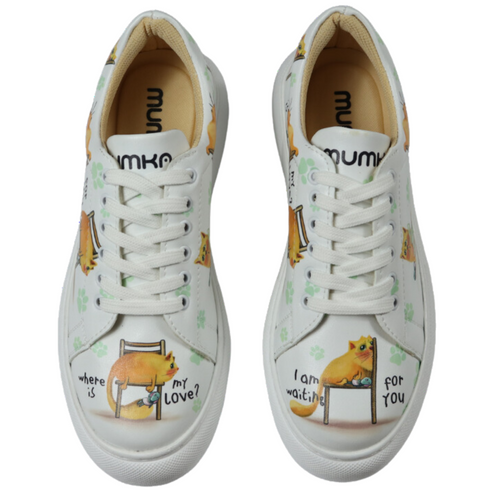 Sneakersy na platformie z Kotem, Gdzie moja miłość?