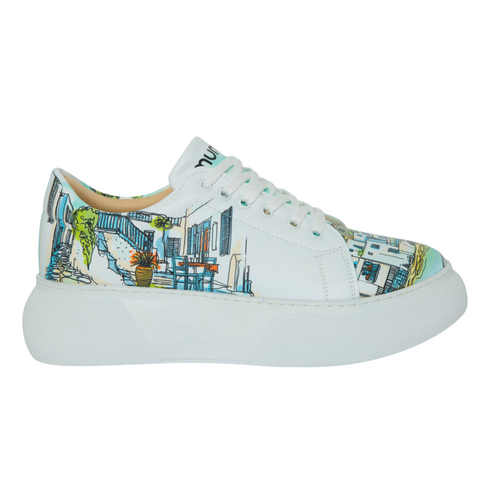 Sneakersy na platformie w Południowe Miasto