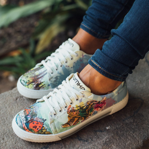 Sneakersy - Barcelona wg Gaudiego