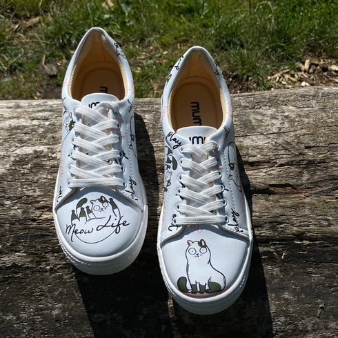 Sneakersy z kotem - Kocie życie