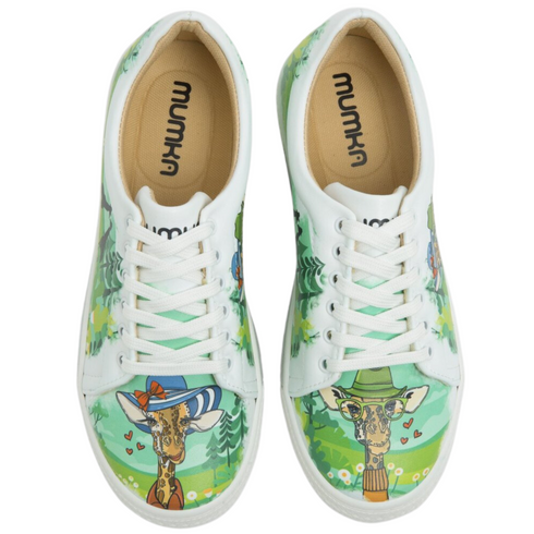 Sneakers Żyrafy zakochane w wysokości