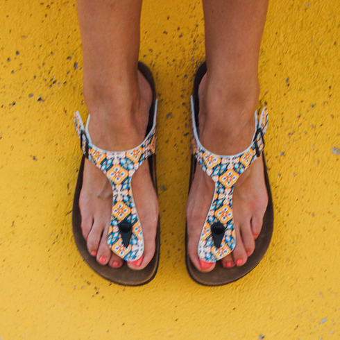 Japonki w portugalską mozaikę wyprofilowane