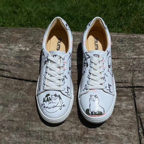 Sneakersy z kotem - Kocie życie