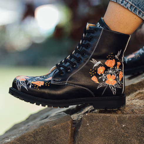 Trapery, Glany w Kwiaty i Kolibry