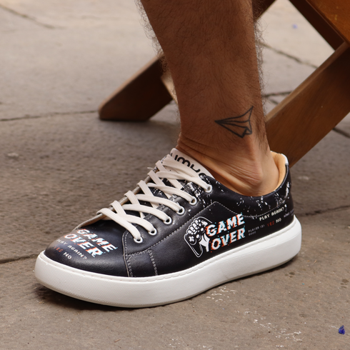 Sneakersy męskie dla miłośników gier