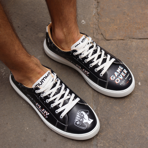 Sneakersy męskie dla miłośników gier