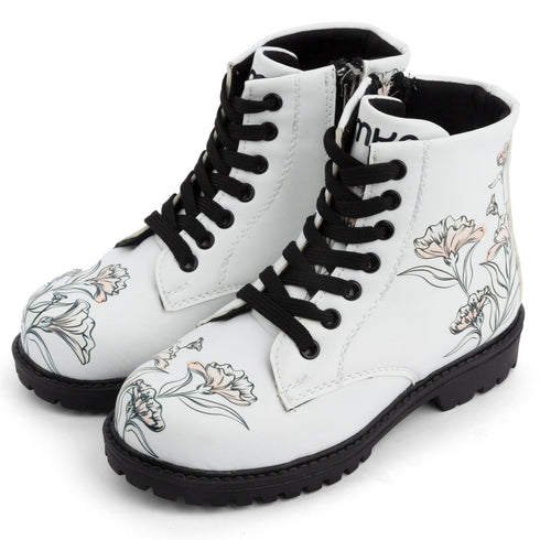 Trapery dziecięce w Kwiaty, z Goździkami