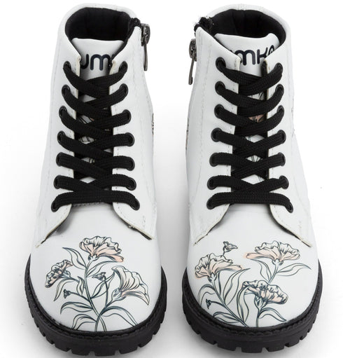 Trapery dziecięce w Kwiaty, z Goździkami