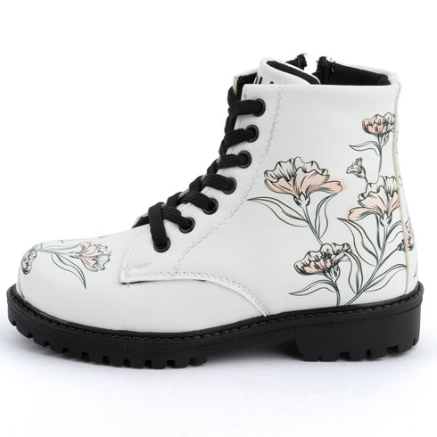 Trapery dziecięce w Kwiaty, z Goździkami