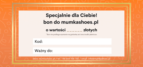 Karta prezentowa - papierowa wersją w kopercie