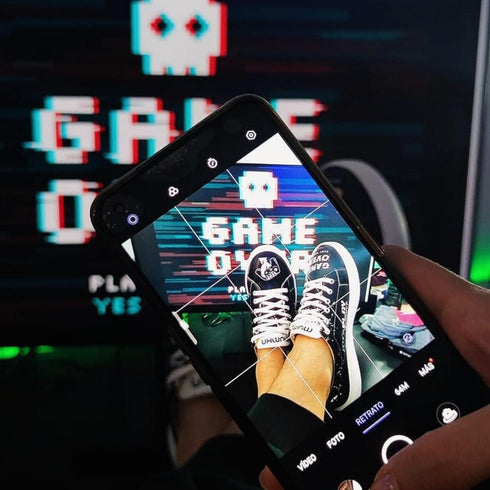 Sneakersy męskie dla miłośników gier