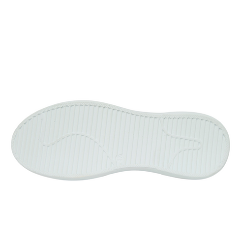 Sneakersy na platformie w Kolorowe Kwiaty Stokrotki