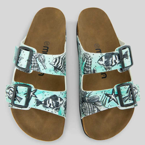 Klapki Morski Świat wyprofilowane