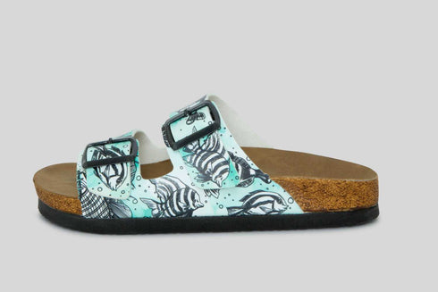 Klapki Morski Świat wyprofilowane