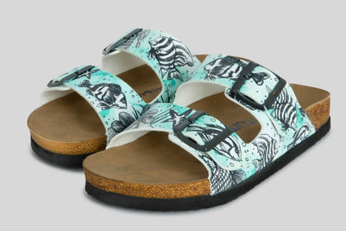 Klapki Morski Świat wyprofilowane