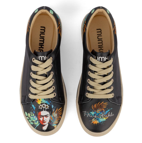 Czarne Sneakersy Frida Kahlo
