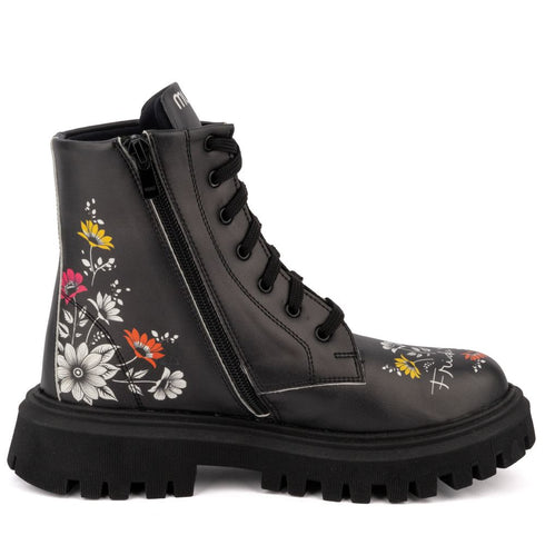 Czarne Trapery Frida Kahlo