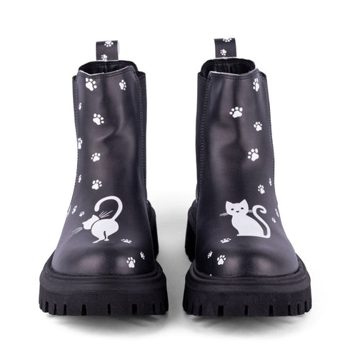 Sztyblety na platformie w Kocie Ścieżki czarne