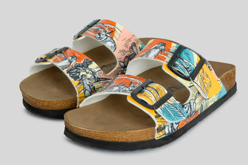 Klapki z królikami wyprofilowane