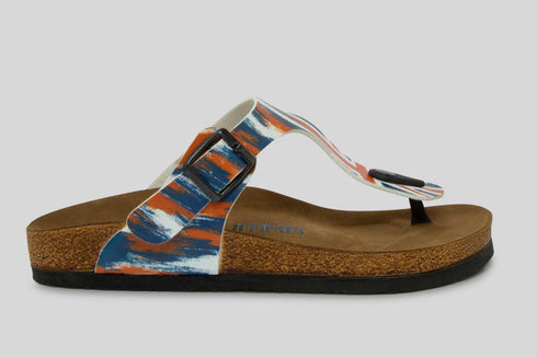 Japonki z Flagą Wielkiej Brytanii wyprofilowane