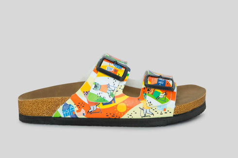 Klapki Kot na Hulajnodze wyprofilowane