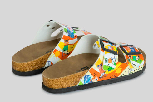 Klapki Kot na Hulajnodze wyprofilowane