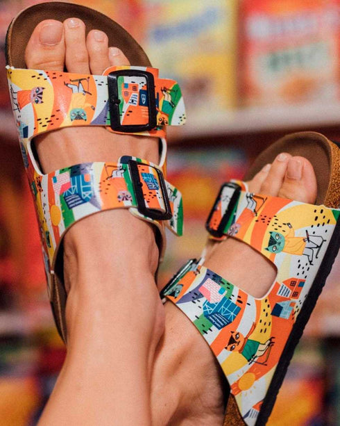 Klapki Kot na Hulajnodze wyprofilowane