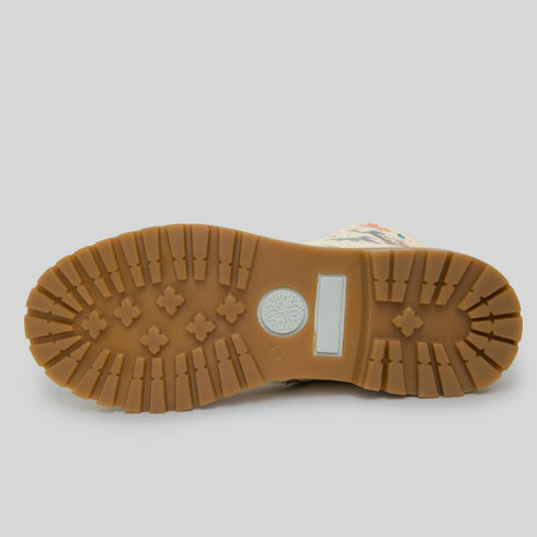 Trapery, Glany Czerwony Kruk na beżowym tle