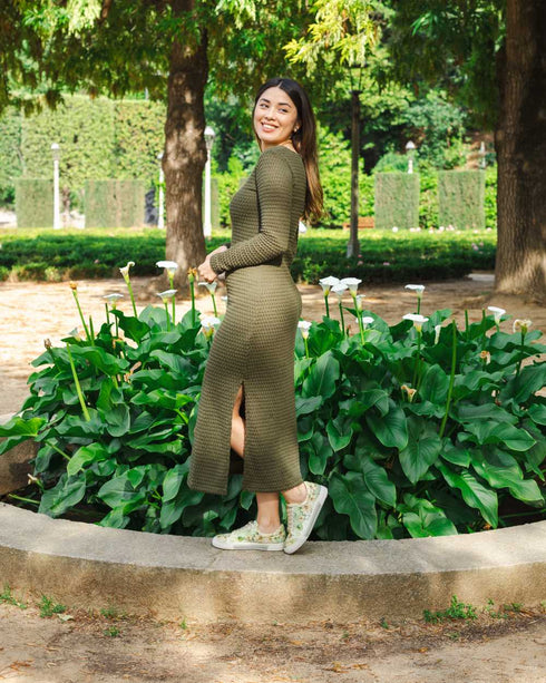 Sneakersy Wiosenne kwiaty