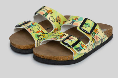 Klapki z Pieskami wyprofilowane