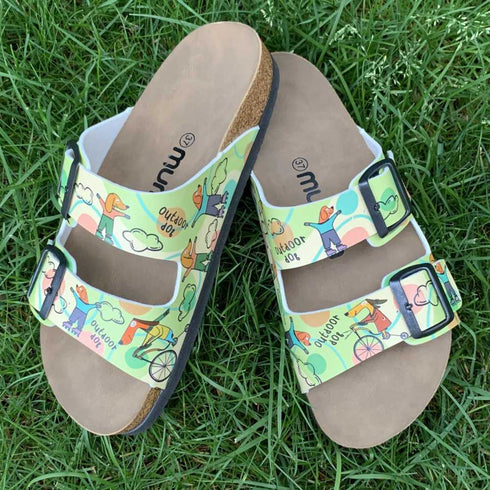 Klapki z Pieskami wyprofilowane