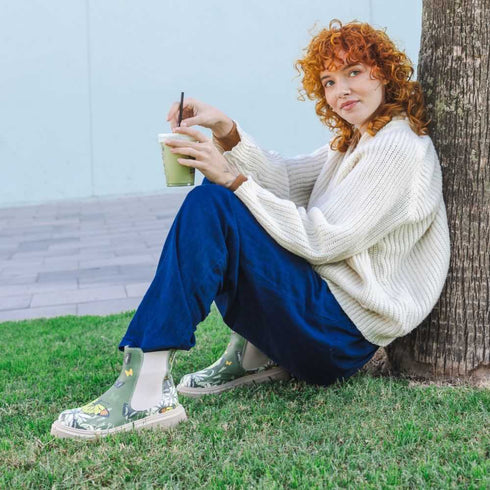 Sztyblety na platformie w Motyle