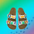 Klapki w Kolorowe Koty - Mumka Shoes Polska