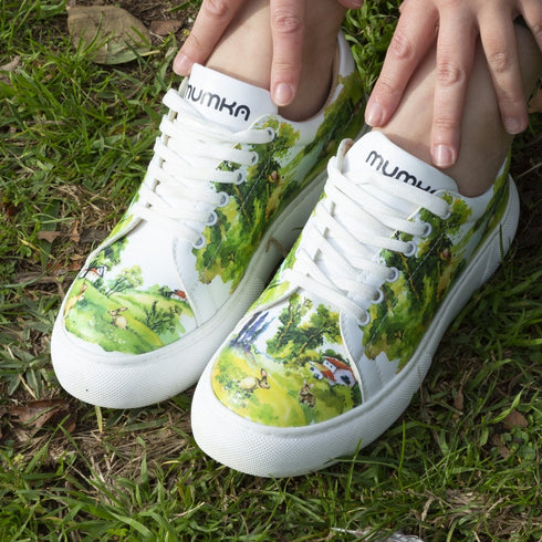 Sneakersy z Królikami, Króliki i przyroda - Mumka Shoes Polska