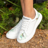 Sneakersy na platformie - Wróble wśród zieleni