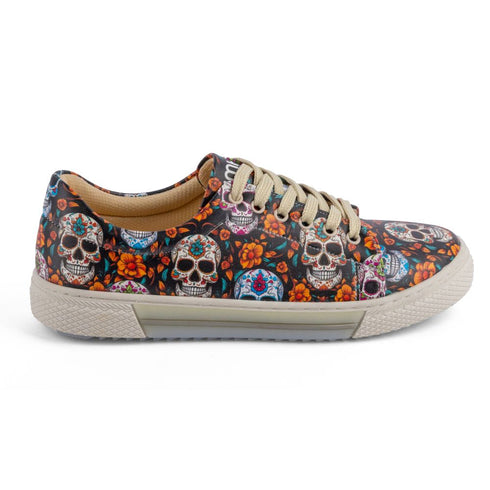 Sneakersy - Día de los Muertos