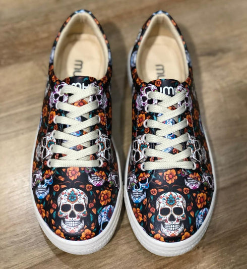Sneakersy - Día de los Muertos