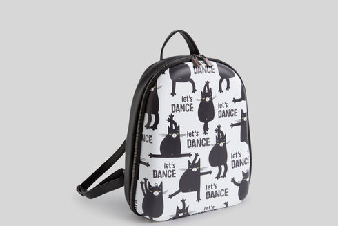 Plecak w tańczące koty
